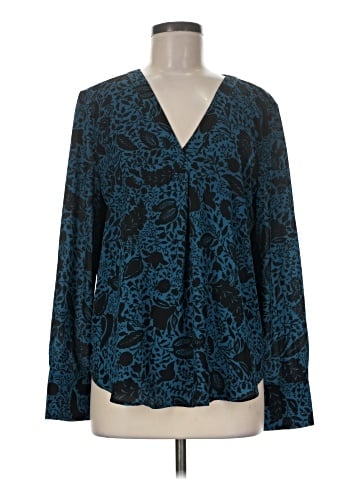Ann Taylor Long Sleeve Blouse (view 1)