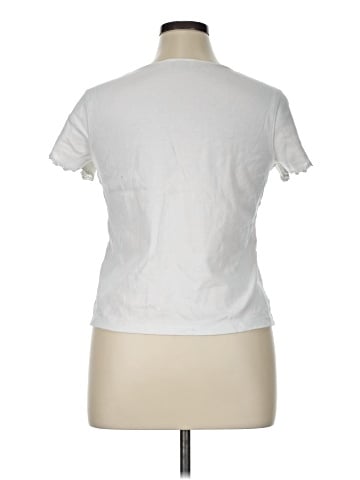 Christopher & Banks Short Sleeve T-Shirt (view 2)