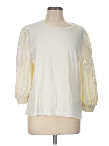 J.Crew 3/4 Sleeve T-Shirt (view 1)