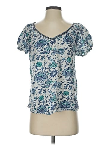 Lucky Brand Short Sleeve Blouse (view 1)