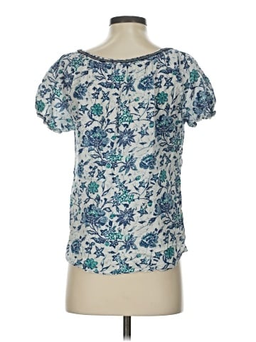 Lucky Brand Short Sleeve Blouse (view 2)