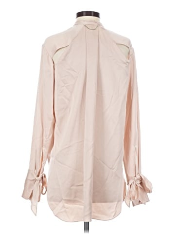 Rag & Bone Long Sleeve Silk Top (view 2)