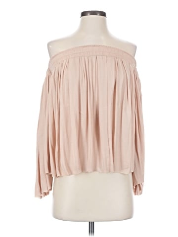 Elizabeth and James 3/4 Sleeve Blouse (view 1)