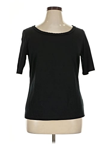 Lafayette 148 New York Short Sleeve T-Shirt (view 1)