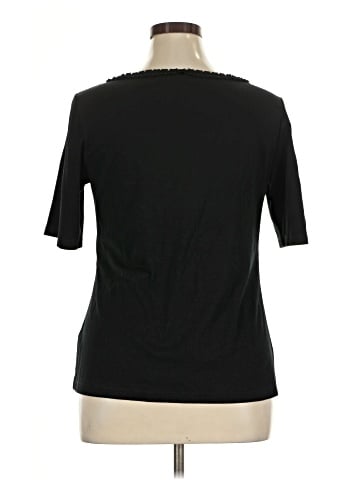Lafayette 148 New York Short Sleeve T-Shirt (view 2)