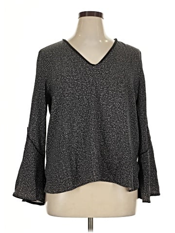 Calvin Klein Long Sleeve Blouse (view 1)