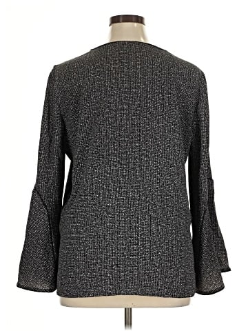 Calvin Klein Long Sleeve Blouse (view 2)
