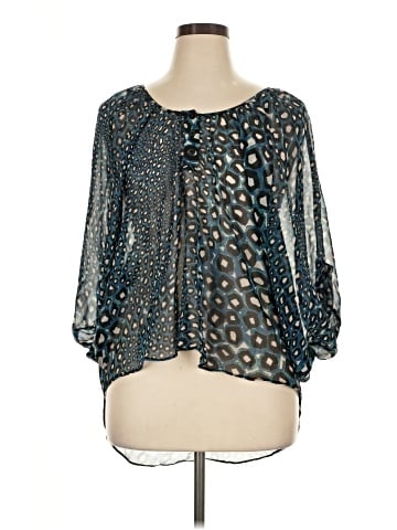 Bar III 3/4 Sleeve Blouse (view 1)