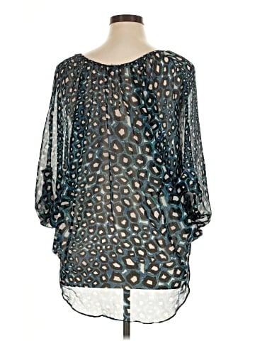 Bar III 3/4 Sleeve Blouse (view 2)