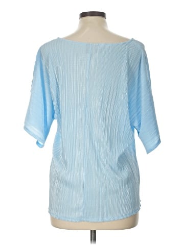 JM Collection Short Sleeve Blouse (view 2)
