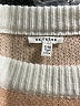 En Creme 100% Polyester Camo Tan Pullover Sweater Size S - photo 7