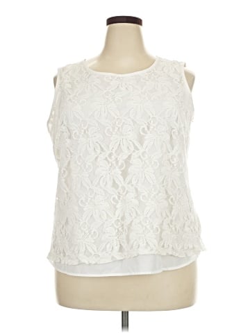 Kasper Sleeveless Blouse (view 1)