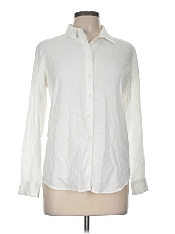 Uniqlo Long Sleeve Button-Down Shirt (view 1)