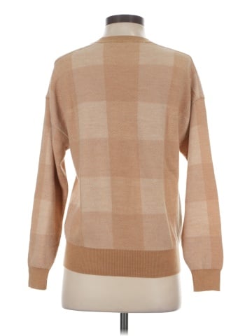 Madewell Merino Wool Sweatshirt in Plaid (view 2)