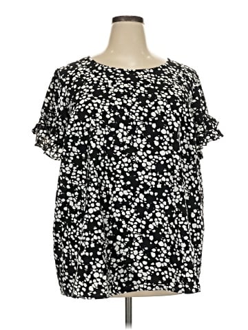 Lane Bryant Short Sleeve Blouse (view 1)