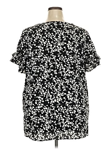 Lane Bryant Short Sleeve Blouse (view 2)