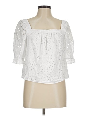 1.State 3/4 Sleeve Blouse (view 1)