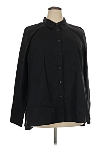 Lane Bryant Long Sleeve Blouse (view 1)