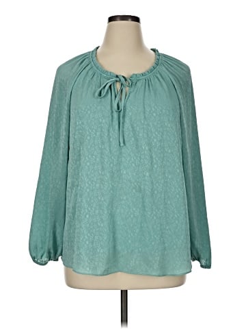 LC Lauren Conrad Long Sleeve Blouse (view 1)