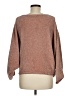 Zara 100% Polyester Metallic Brown Pullover Sweater Size M - photo 2