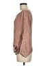 Zara 100% Polyester Metallic Brown Pullover Sweater Size M - photo 5