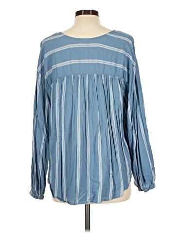 a.n.a. A New Approach Long Sleeve Blouse (view 2)