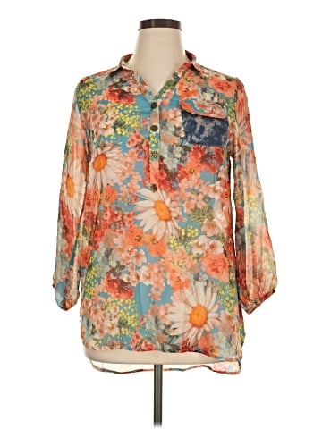 Simply Couture 3/4 Sleeve Blouse (view 1)