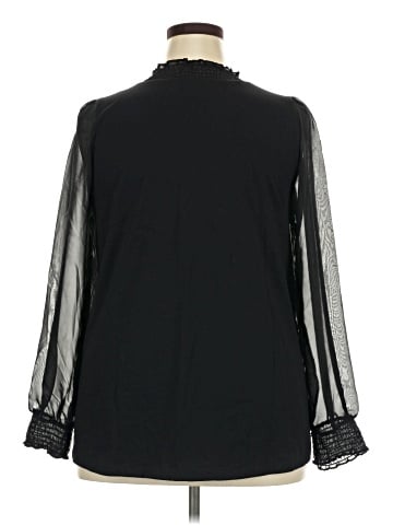 Lane Bryant Long Sleeve Blouse (view 2)