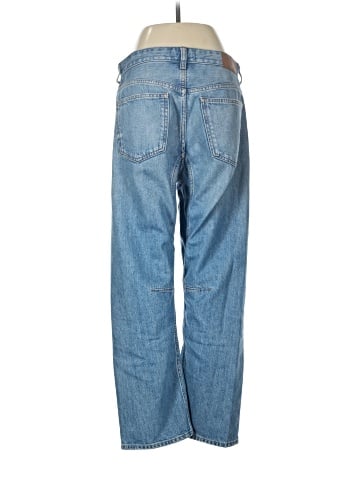 Madewell The Darted Barrel-Leg Jean in Dobbins Wash (view 2)