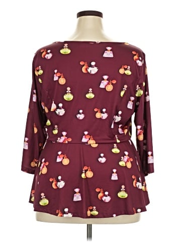Isabel + Alice 3/4 Sleeve Top (view 2)