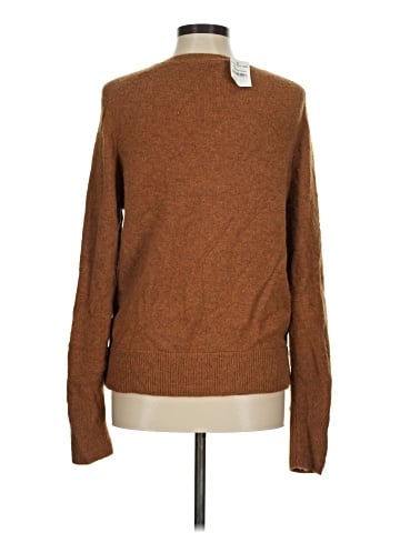 Madewell Wrap-Front Pullover Sweater in Coziest Yarn (view 2)