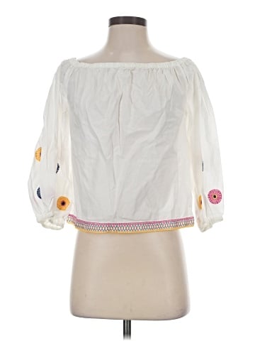 Madewell Embroidered Off-the-Shoulder Top (view 1)