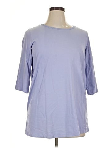 Woman Within 3/4 Sleeve T-Shirt (view 1)