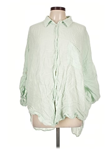 American Eagle Outfitters 3/4 Sleeve Blouse (view 1)