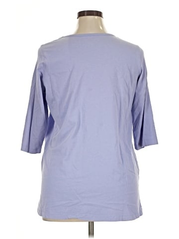 Woman Within 3/4 Sleeve T-Shirt (view 2)