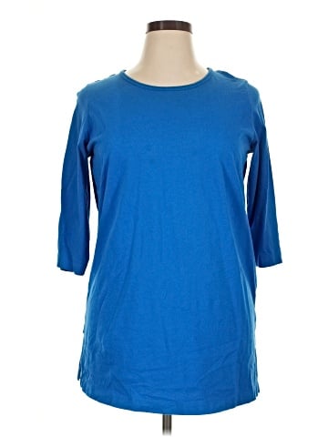 Woman Within 3/4 Sleeve T-Shirt (view 1)