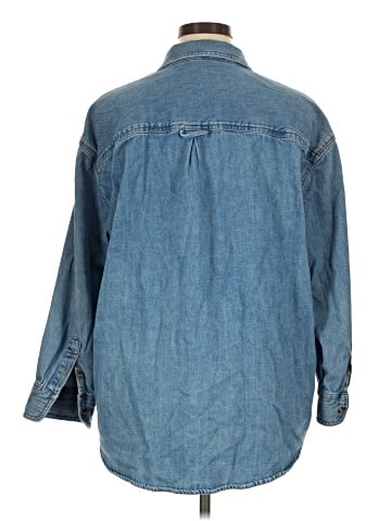 Old Navy 3/4 Sleeve Button-Down Shirt (view 2)