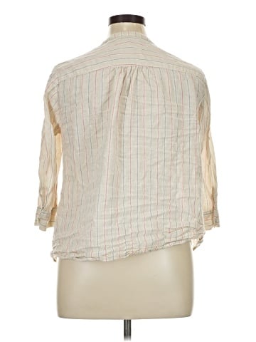 Lane Bryant 3/4 Sleeve Button-Down Shirt (view 2)
