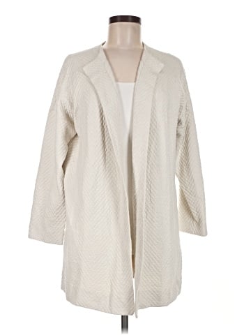 Eileen Fisher Silk Cardigan (view 1)