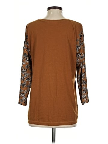 LOGO by Lori Goldstein 3/4 Sleeve T-Shirt (view 2)
