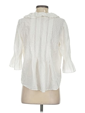 Anthropologie 3/4 Sleeve Blouse (view 2)