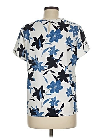 Ann Taylor Short Sleeve Blouse (view 2)