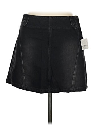 We the Free Denim Skirt (view 1)