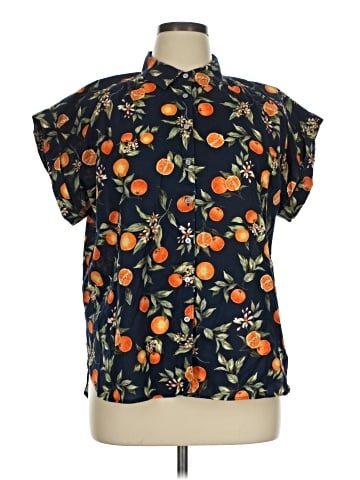 Ann Taylor LOFT Short Sleeve Blouse (view 1)