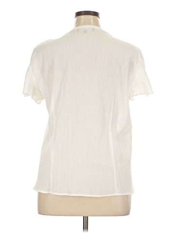 Jones New York Signature Short Sleeve Blouse (view 2)
