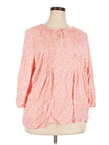 Croft & Barrow 3/4 Sleeve Blouse (view 1)