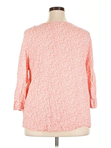 Croft & Barrow 3/4 Sleeve Blouse (view 2)