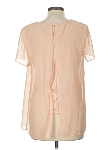 Ann Taylor Factory Short Sleeve Blouse (view 2)