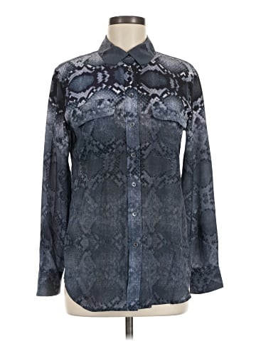 Equipment Long Sleeve Blouse (view 1)