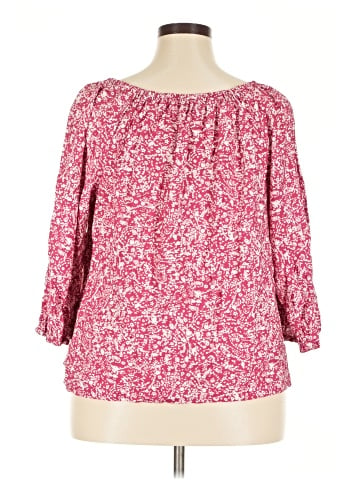 Sonoma Goods for Life 3/4 Sleeve Blouse (view 2)